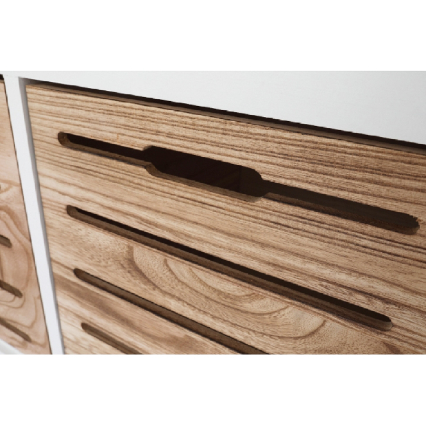 Lavica Tordo (biela + medová)