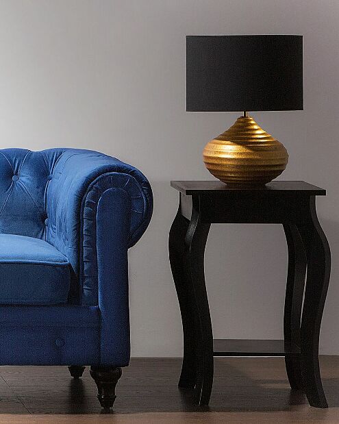 Stolík Asen (čierna)