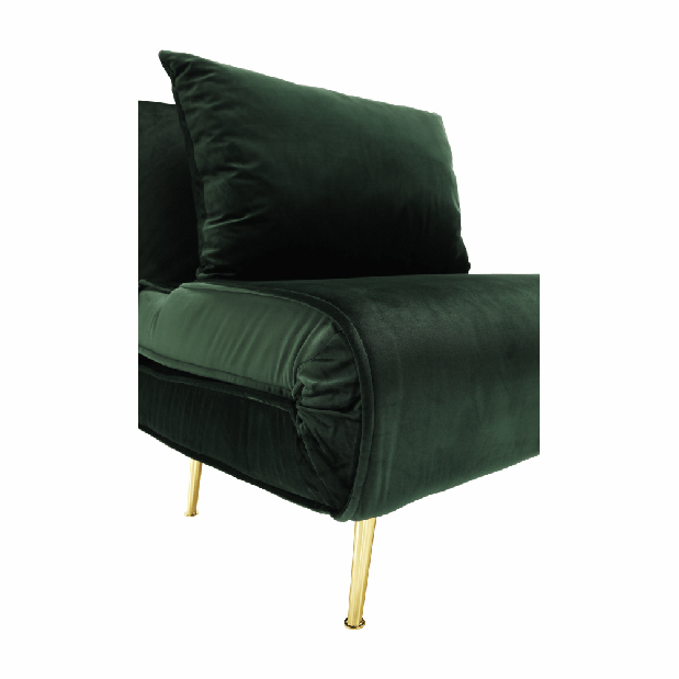 Rozkladacie kreslo Milla (zelená)