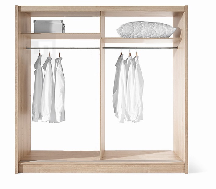 Šatníková skriňa Eco 200 2DL MOB-4470