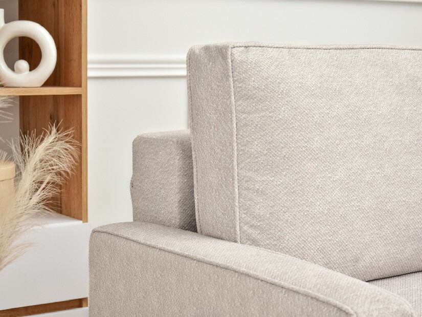 Pohovka dvojsedačka Cogio (popolavá + buk)