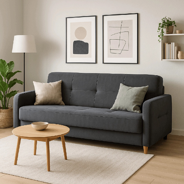 Pohovka Cubico (sivá) 