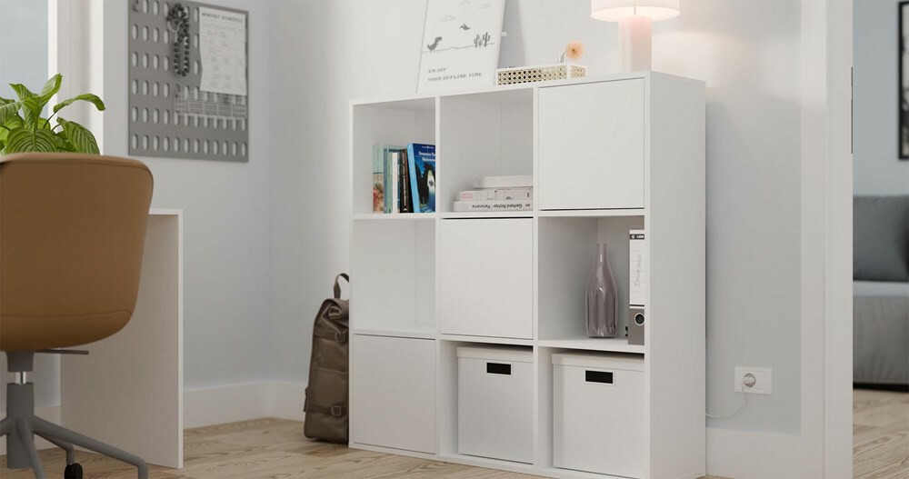 Set 3ks. dvierok Metros 6 (biela)