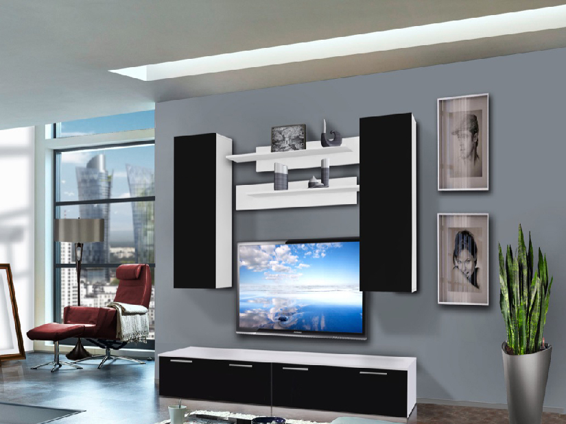 Obývacia stena Ledge 25 WS LE A2