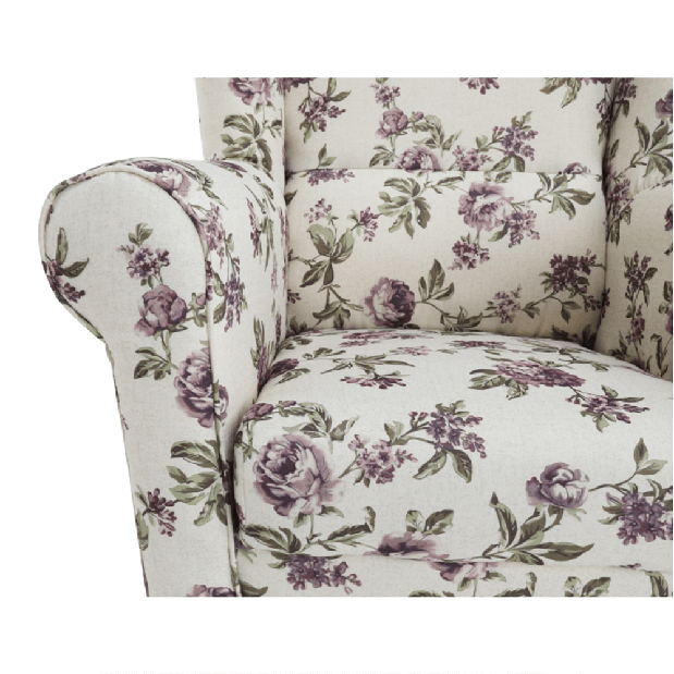Kreslo Charlie Rose 18 (kvetinová) *výpredaj