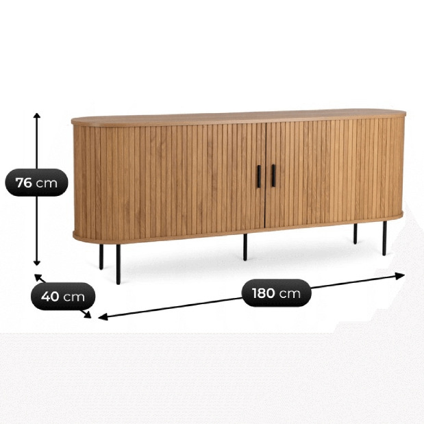 Skrinka Trisha 180 (dub) 