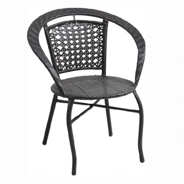 Záhradné kreslo Lassa (hnedá)