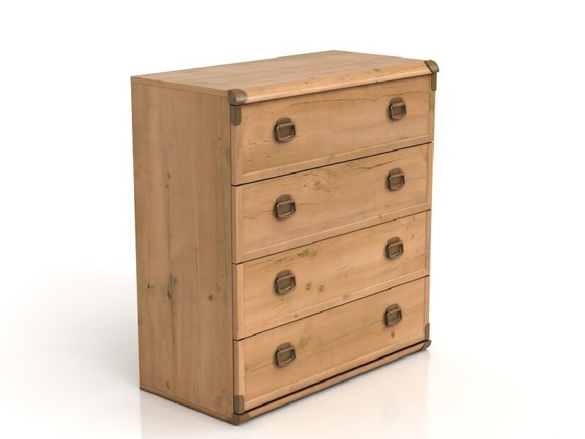 Komoda BRW INDIANA JKOM 4S/80 (Borovica antická)