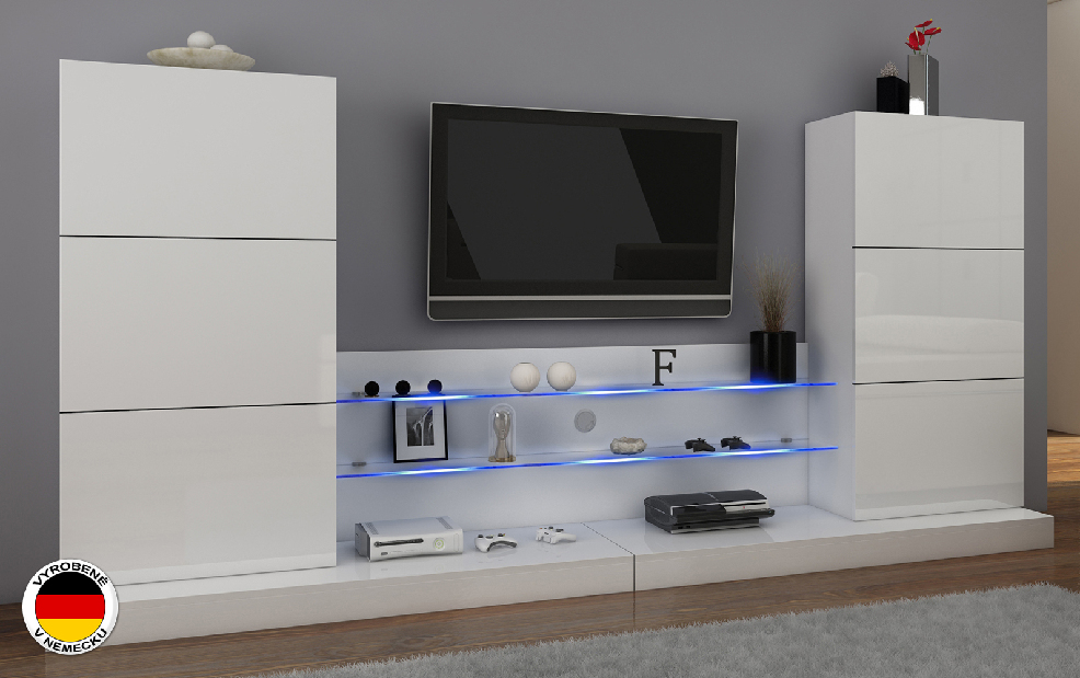 Obývacia stena Ulm biela