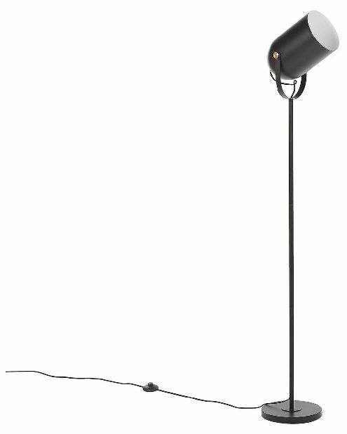 Stojaca lampa TYRO (kov) (čierna)