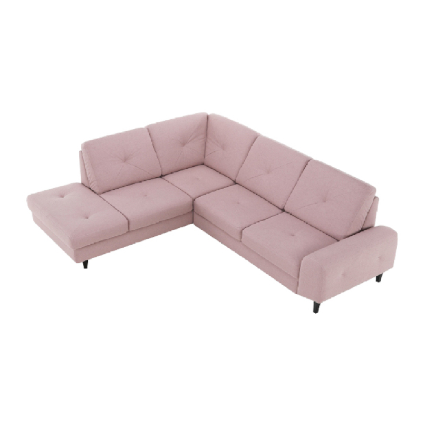 Rohová sedačka Prada (púdrová) (L)
