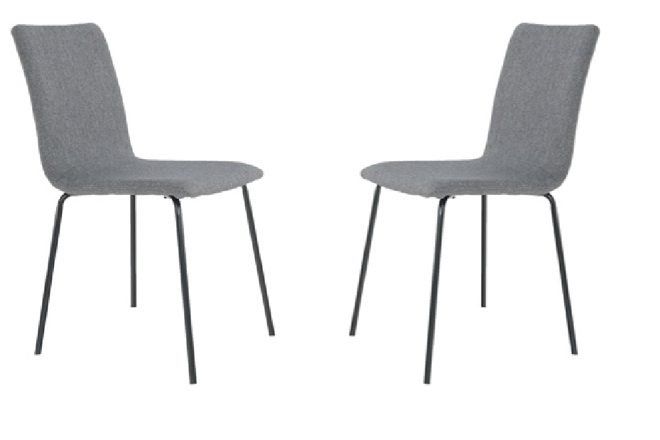 Set 2 ​ks. jedálenských stoličiek Reye (tmavosivá) *výpredaj