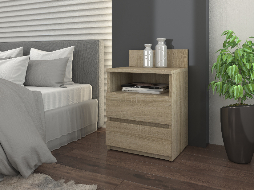 Nočný stolík Ponta 1 (dub sonoma)
