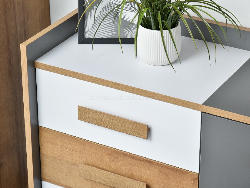 Komoda Sobrepuso S06 (biela)